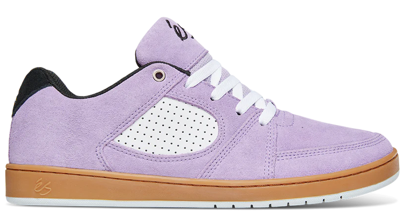 es ACCEL 【レディースサイズ24】 éS - Accel Slim Shoes | Lavender Gum – Plusskateshop.com
