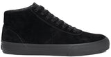War Saw - Chapter Mid Shoes | Black Black (Suede)