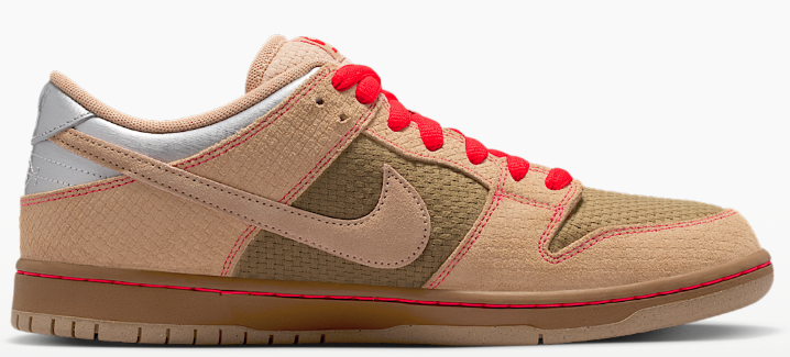 靴 NIKE SB DUNK LOW PRO Canvas Vachetta Nike SB - Dunk Low Pro Shoes | Canvas Vachetta Tan (Songkran