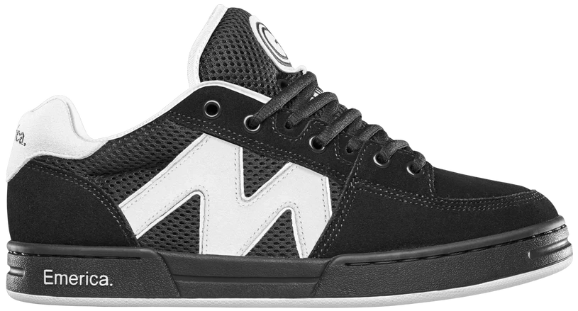 Men’s Emerica skate shoes size 7 black womens 8.5 Emerica Moca Shoes - Black – CCS main image 3