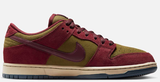 Nike SB - Dunk Low Pro Shoes | Dark Team Red