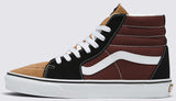 Vans - Sk8-Hi Shoes | Black Brown (Color Block)