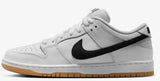 Nike SB - Dunk Low Pro Shoes | White Black Gum