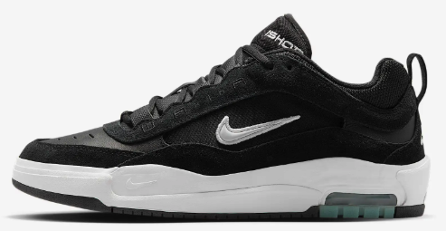Nike SB - Air Max Ishod Shoes | Black White – Plusskateshop.com