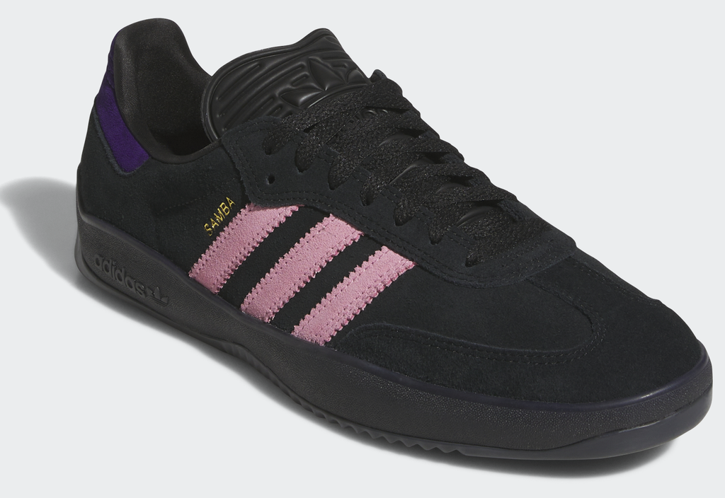 Adidas - Puig Samba Shoes | Black Pink Plusskateshop.com Adidas - Puig Samba Shoes | Black Pink Plusskateshop.com