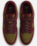 Nike SB - Dunk Low Pro Shoes | Dark Team Red