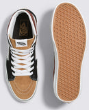Vans - Sk8-Hi Shoes | Black Brown (Color Block)