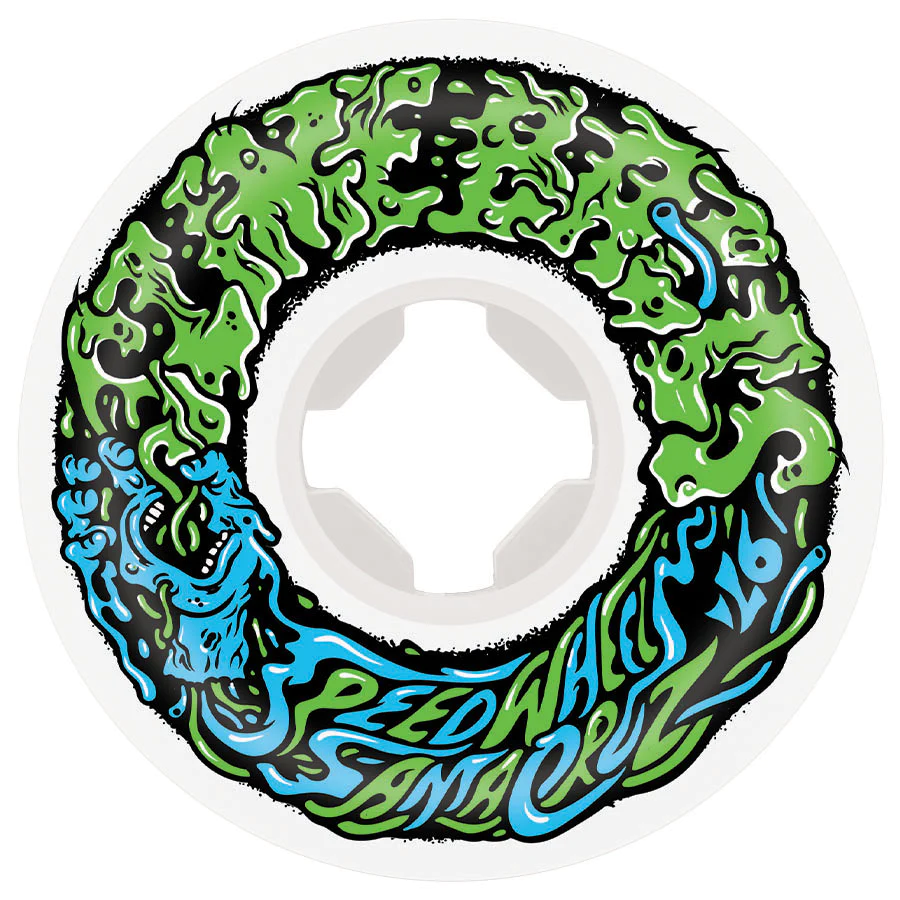 Santa Cruz Slime Balls Fish Balls Speed Balls Wheels 54mm/99a (Set of 4)