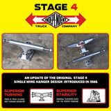 Independent - 166 'Stage 4' 9" Trucks (Set of 2)