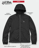 Volcom - Phase 91 Hooded Jacket | Black