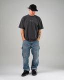 War Saw - Chapter Mid Shoes | Black Black (Suede)