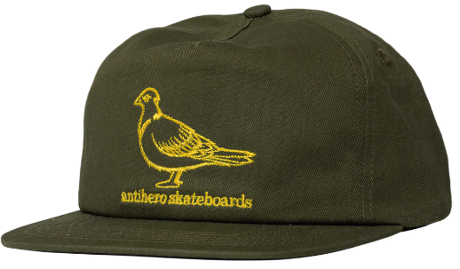 Antihero - Basic Pigeon Snapback Hat | Olive
