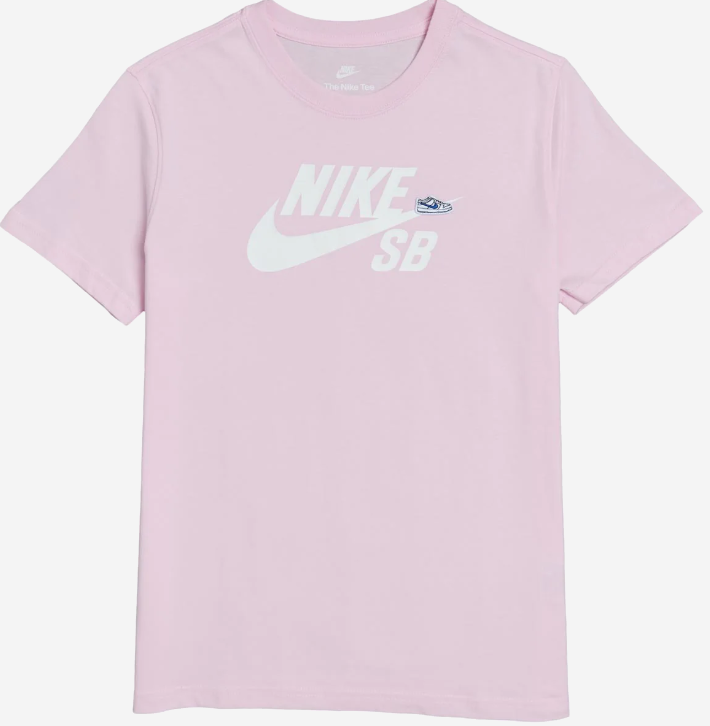 Nike SB SB Icon Kids Tee Pink Foam