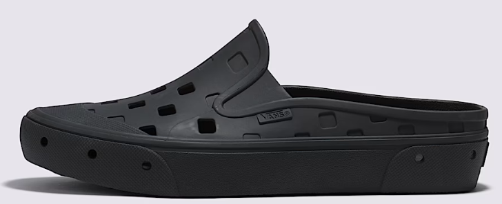 Vans - Slip-On Mule TRK Shoes | Black – Plusskateshop.com