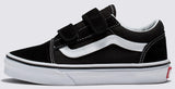 Vans - Kids Old Skool V Shoes | Black White