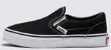 Vans - Kids Classic Slip-On Shoes | Black White