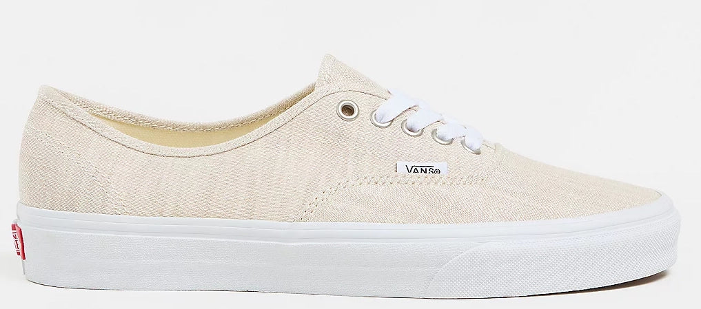 スニーカー ^VANS^ Authentic Summer Linen Igrit VN000BW5C9F1 Vans - Authentic Shoes | Egret (Summer Linen