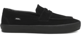 Vans - Skate Loafer Shoes | Black Black (Suede)