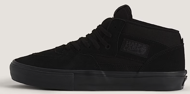Vans - Skate Half Cab Shoes | Black Black – Plusskateshop.com