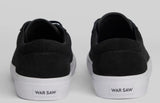 War Saw - Chapter Shoes | Black White (Suede)