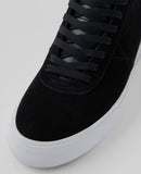 War Saw - Chapter Mid Shoes | Black White (Suede)