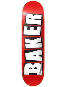Baker - Brand Logo 8.5" Deck | Red