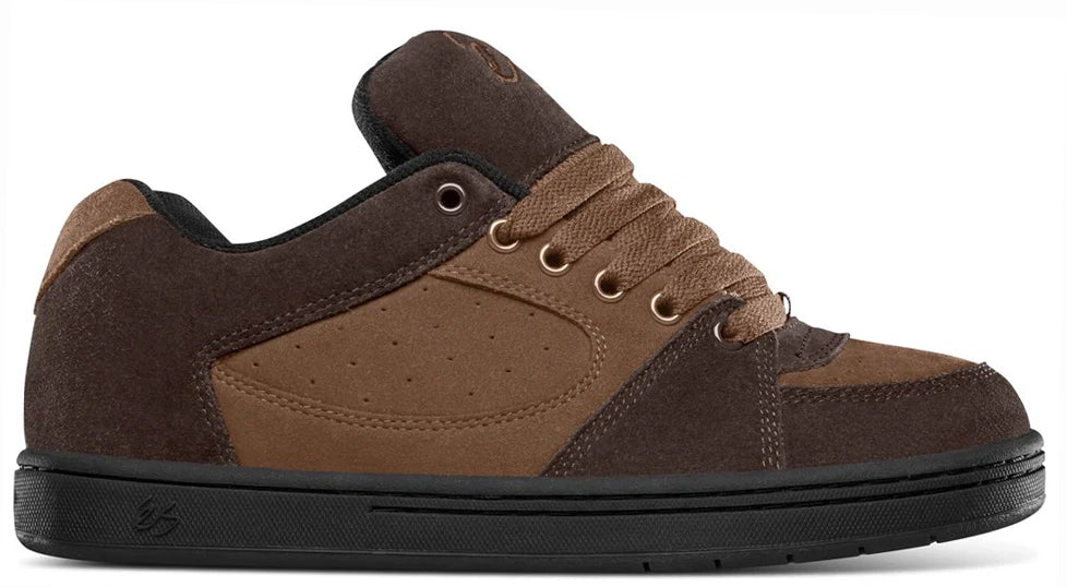 éS - Accel OG Shoes | Brown Brown Black – Plusskateshop.com