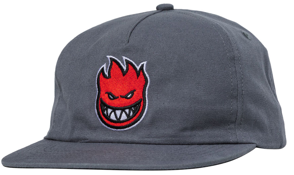 Spitfire - Bighead Fill Snapback Hat | Charcoal – Plusskateshop.com