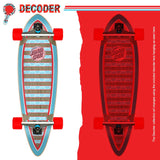 Santa Cruz - Decoder Wave Pintail Cruzer 33" Longboard