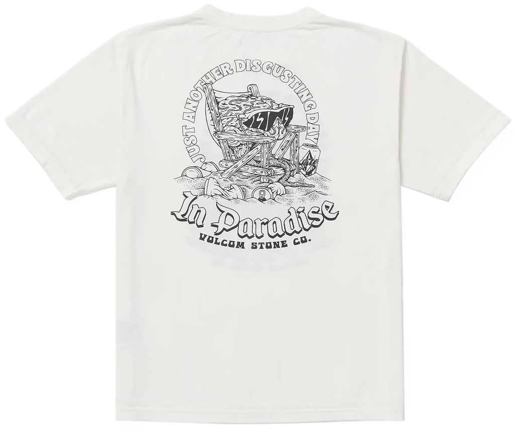 T-shirt Manches Longues Volcom Skull Shawn Higgins - Noir Taille L - Très Bon état