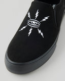 War Saw - Stranger Slip-On Shoes | Templeton Black (Synthetic)