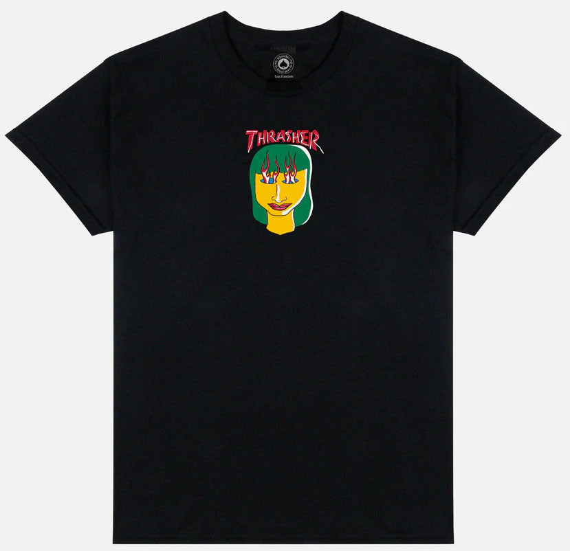 80s THRASHER GONZ Tシャツ　FADE BLACK サイズL Thrasher - Talk Shit by Gonz Tee | Black – Plusskateshop.com