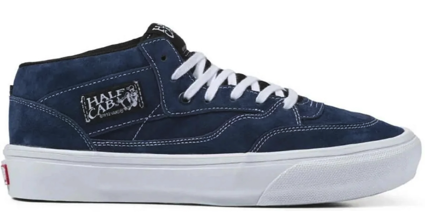 Vans - Skate Half Cab '92 VCU Shoes | Navy White – Plusskateshop.com