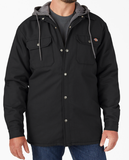 Dickies - Duck Hooded Shirt Jacket | Black