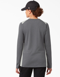 Dickies - Women's Temp iQ 365 L/S Pocket Tee | Dark Heather Grey