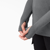 Dickies - Women's Temp iQ 365 L/S Pocket Tee | Dark Heather Grey