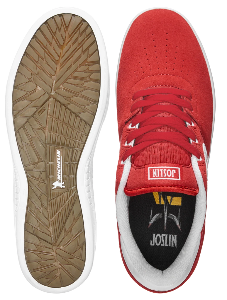 Etnies - Joslin Michelin Shoes | Red White – Plusskateshop.com