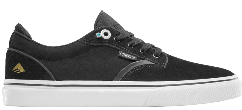 Eme様 Emerica - Dickson Shoes | Black White – Plusskateshop.com