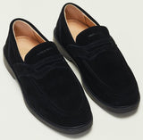 Hours Is Yours - Cohiba Penny Loafer Shoes | Black