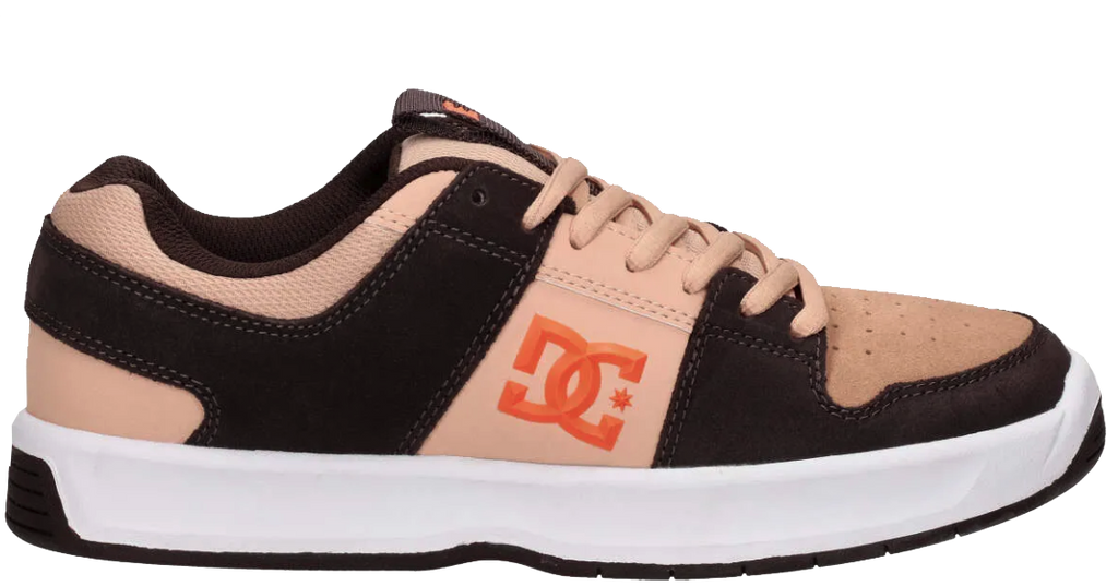 DC Mens Lynx Zero Casual Skate Shoe BrownTAN DC Lynx Zero