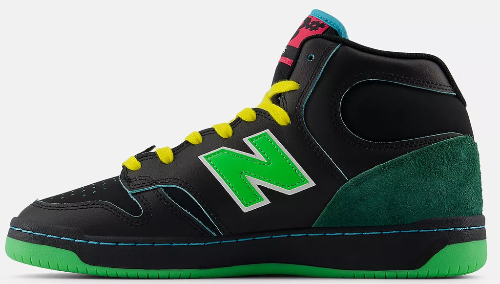 New Balance x Natas Kaupas ☆ NM480HSN High 'Black Green' New Balance x Natas Kaupas Numeric 480 High 'Black Lime