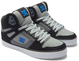 DC - Pure High-Top Shoes | Black Grey Blue