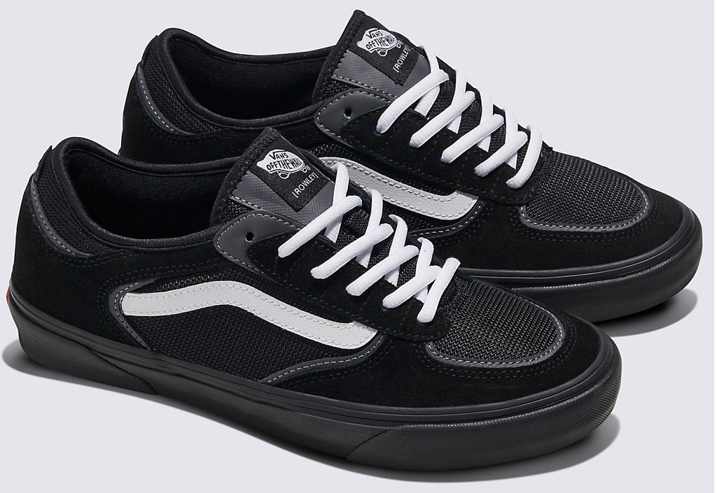 Vans - Skate Rowley Shoes | Black White Black