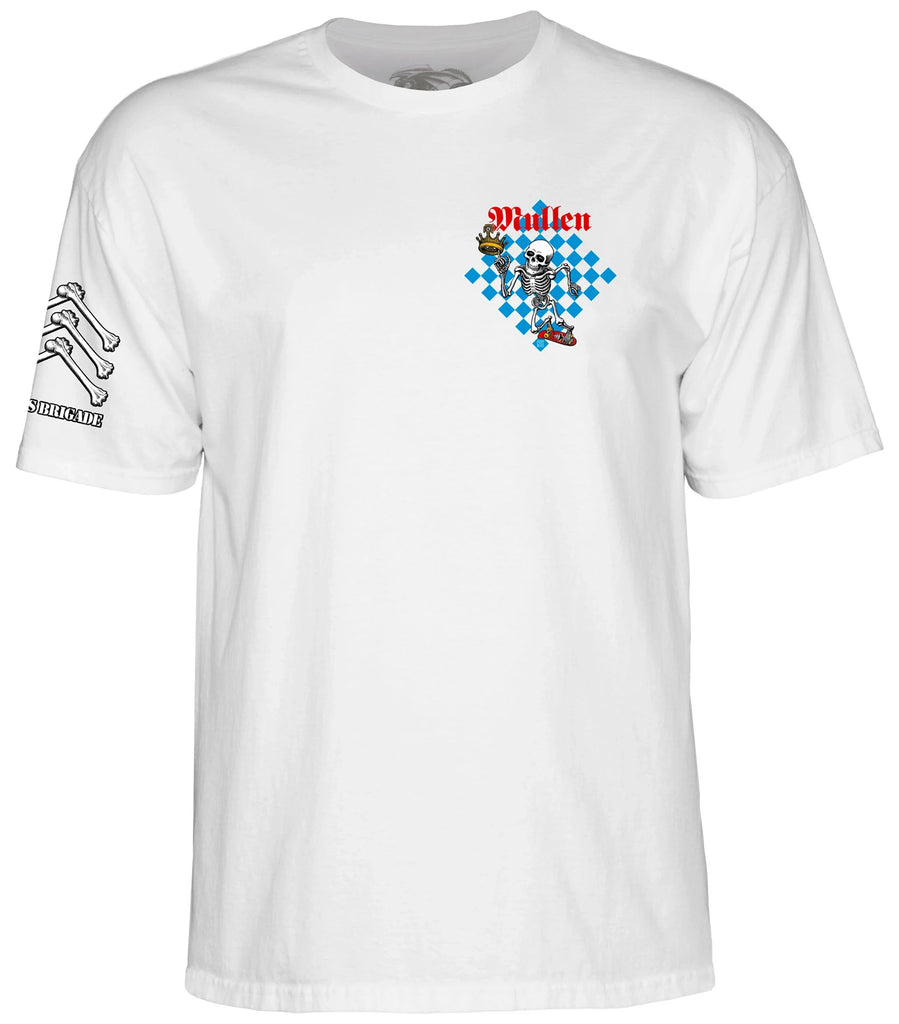Powell Peralta - Mullen 'Bones Brigade Series 17' Tee | White