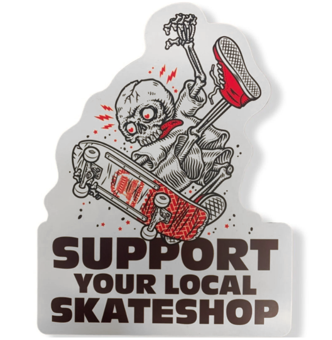 SSD x Todd Bratrud - Skate Shop Day 'Support' Sticker