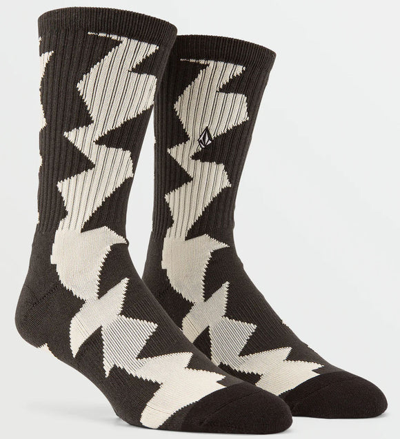 Volcom - Stoney Stripes Socks | Dirty White