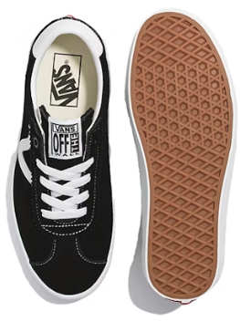 Vans - Vans Sport Low Shoes | Black White – Plusskateshop.com display picture 2