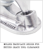 The Heated Wheel - Polarizer 4.25" Trucks (Set of 2)