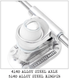 The Heated Wheel - Polarizer 4.25" Trucks (Set of 2)