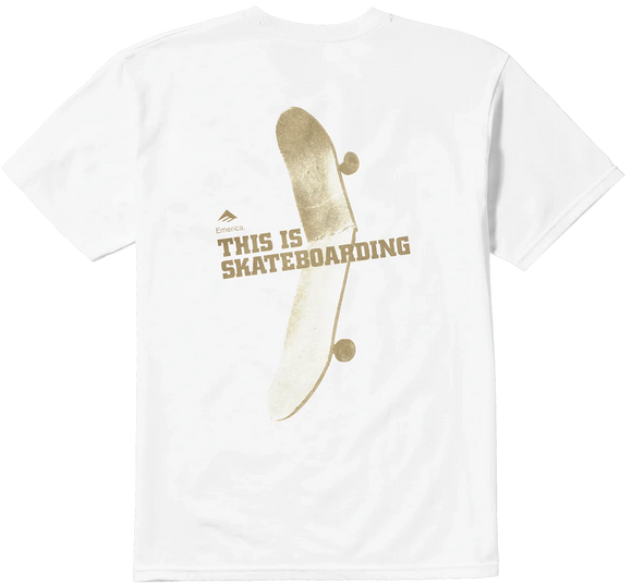 Emerica - This Is Skateboarding Tee | White